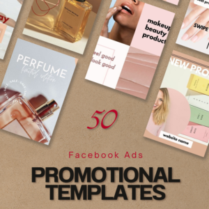 50 Ecom Promotions Canva Templates for Facebook Ads